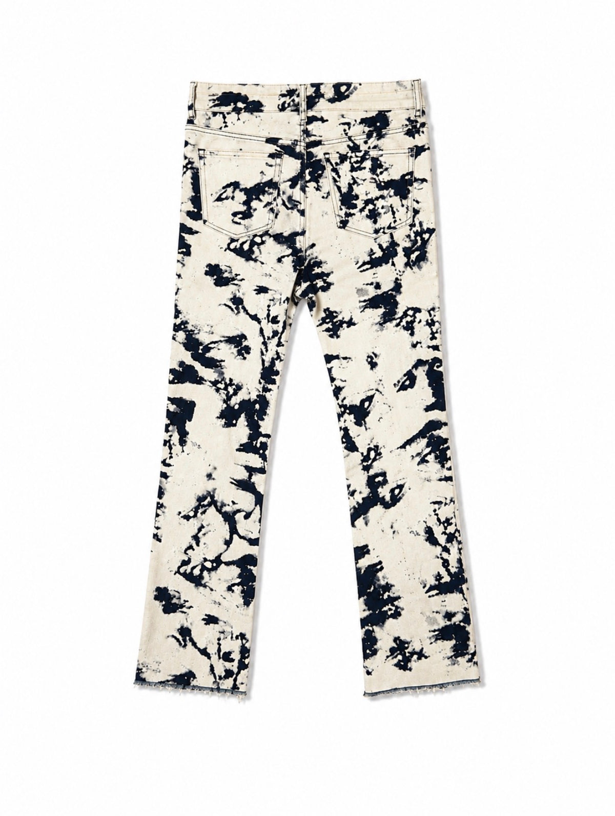 MOD WRLD MARBLE FLARE DENIM