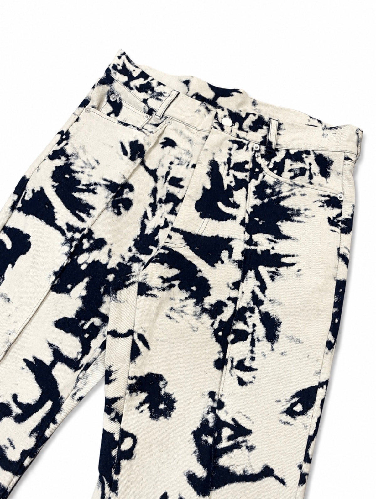 MOD WRLD MARBLE FLARE DENIM