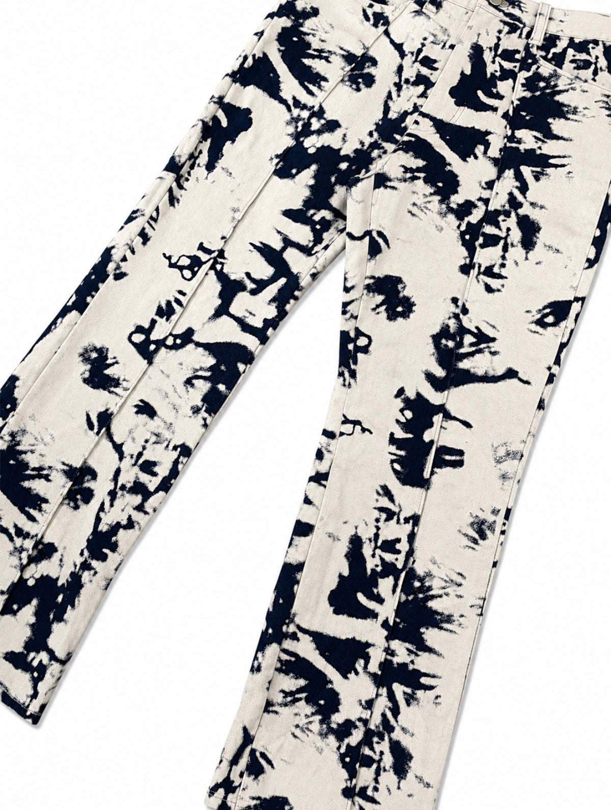 MOD WRLD MARBLE FLARE DENIM