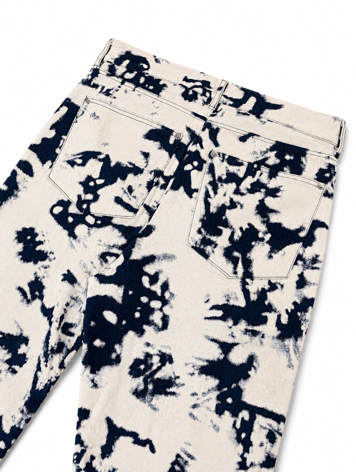 MOD WRLD MARBLE FLARE DENIM