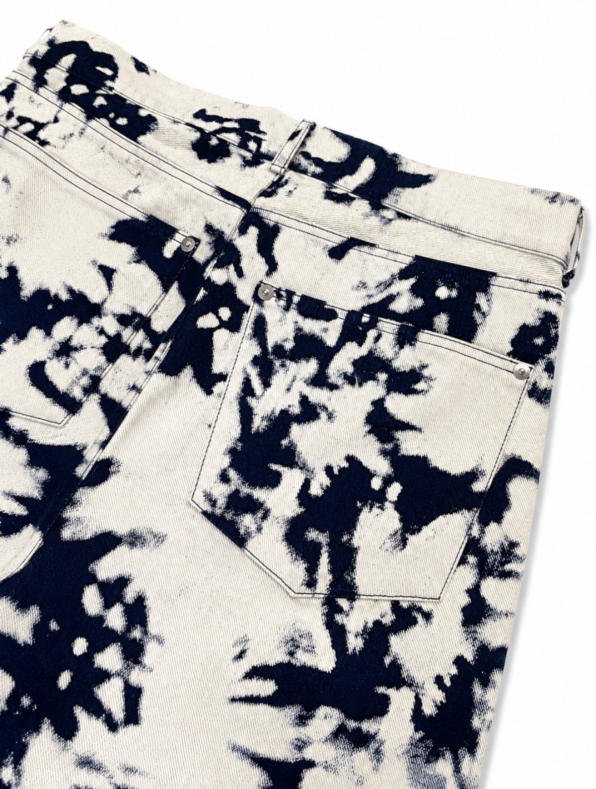 MOD WRLD MARBLE FLARE DENIM